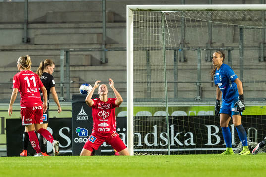 Örebros Frida Skogman deppar