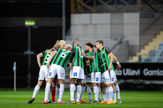 GAIS samlade innan fotbollsmatchen i Superettan  mellan