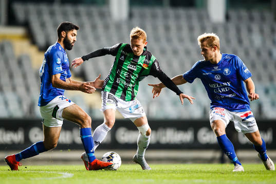 Trelleborgs Mouhammed Ali Dhaini och GAIS Julius Lindberg