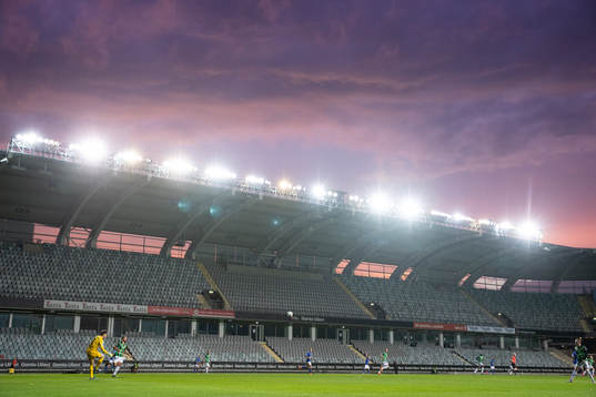 Tomma läktare på Gamla Ullevi