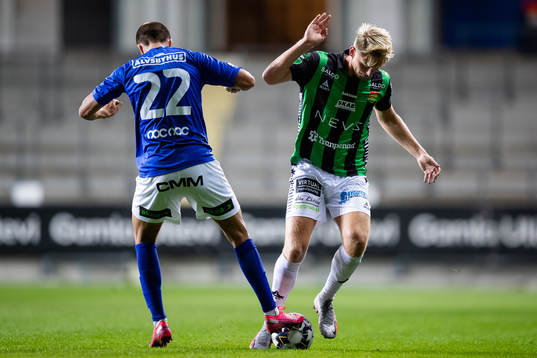 Trelleborgs Carl Björk och GAIS Joackim Åberg