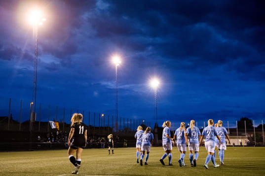 Malmö FFs spelare jublar