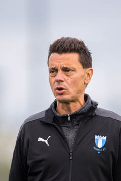 Malmö FFs tränare Fredrik Jahnfors