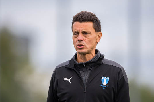 Malmö FFs tränare Fredrik Jahnfors