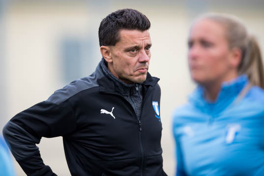 Malmö FFs tränare Fredrik Jahnfors