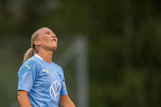 Malmö FFs Madeleine Hejde deppar