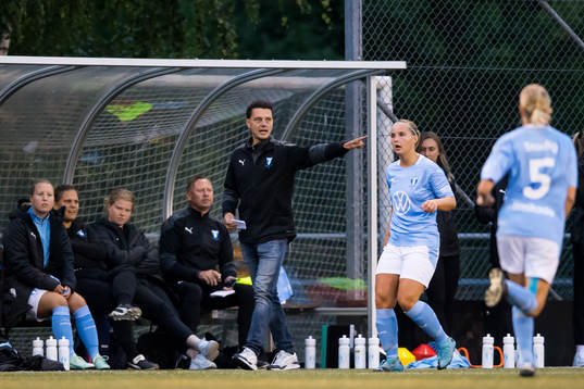 Malmö FFs tränare Fredrik Jahnfors