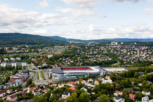 General view of Ullevaal stadion
