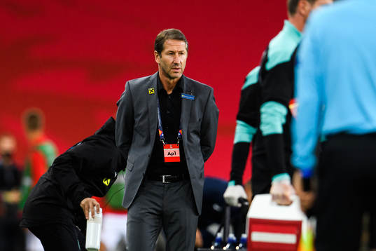 Franco Foda, head coach of Austria