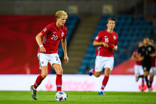 Morten Thorsby of Norway