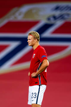 Erling Braut Haaland of Norway