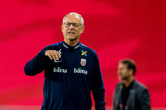 Lars Lagerbäck, head coach of Norway