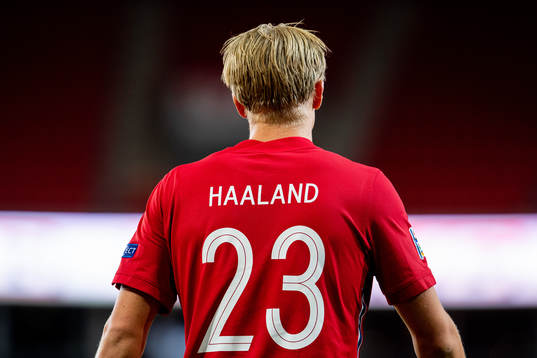 Erling Braut Haaland of Norway