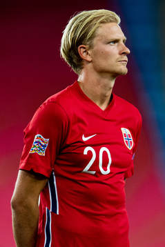 Morten Thorsby of Norway