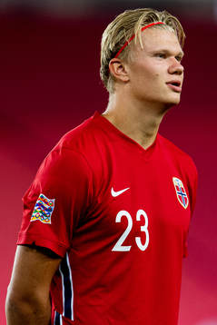 Erling Braut Haaland of Norway