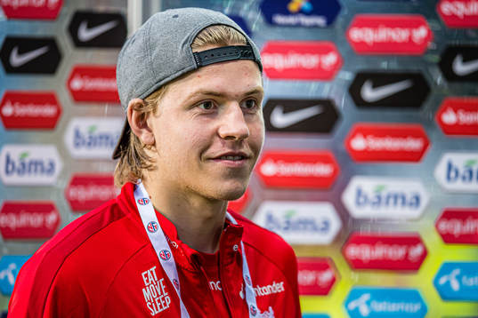 Jens Petter Hauge of Norway