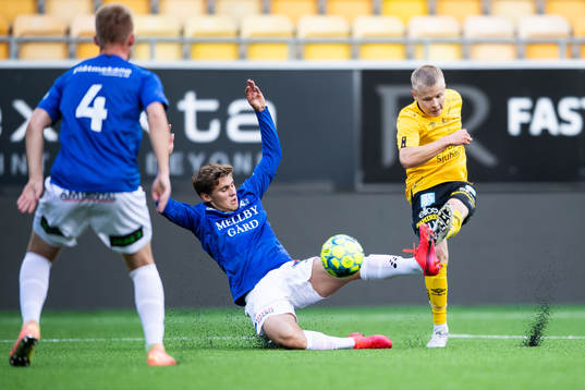 Elfsborgs Kevin Liimatainen och Trelleborgs Fritiof