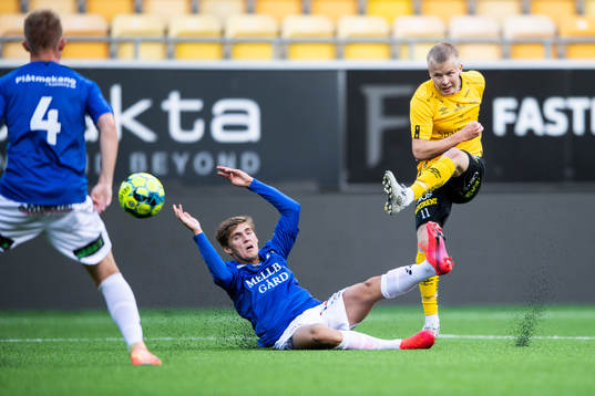 Elfsborgs Kevin Liimatainen och Trelleborgs Fritiof