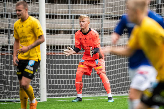 Elfsborgs målvakt Max Helge