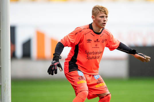 Elfsborgs målvakt Max Helge