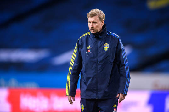 Assistant coach Peter Wettergren of Sweden