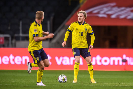 Emil Forsberg of Sweden