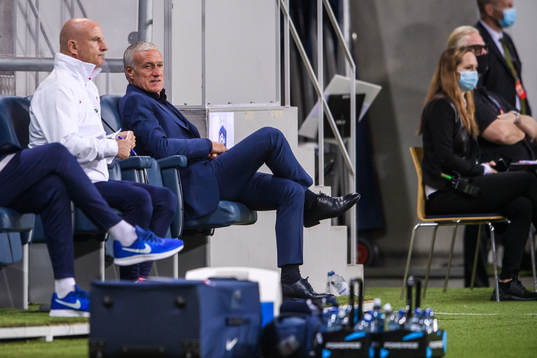 head coach Didier Deschamps of France