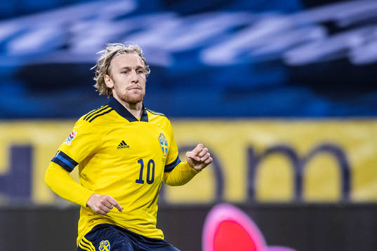 Emil Forsberg of Sweden