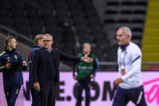 Head coach Janne Andersson of Sweden