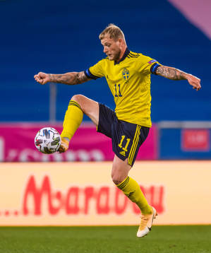 John Guidetti of Sweden