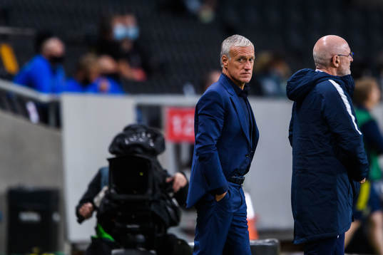 Head coach Didier Deschamps of France
