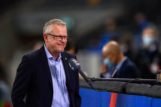 Head coach Janne Andersson of Sweden