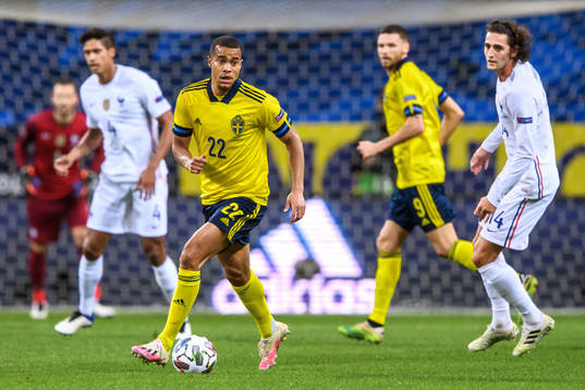 Robin Quaison of Sweden