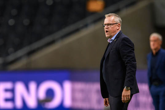 Head coach Janne Andersson of Sweden