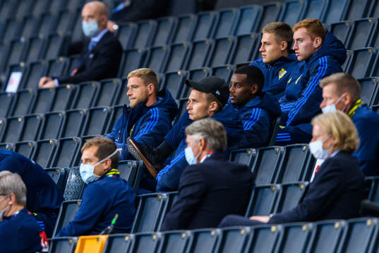 John Guidetti, Alexander Isak, Dejan Kulusevski Sebastian