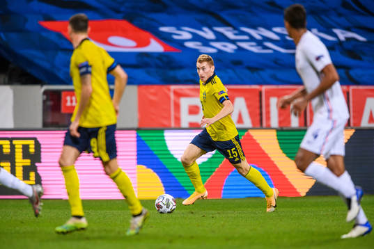 Dejan Kulusevski of Sweden