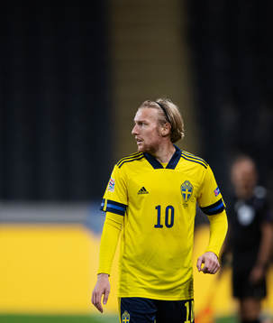 Emil Forsberg of Sweden