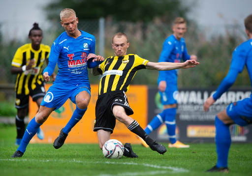 IFK Hässleholms Albin Nilsson i matchen mellan Nosaby IF
