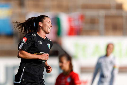 Göteborgs Pauline Hammarlund jublar