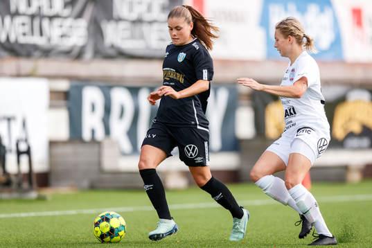 Göteborgs Hanna Wijk och Eskilstunas Fanny Andersson
