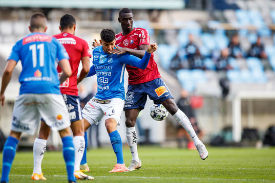 Norrbys Benjamin Arapovic och Örgrytes Marokhy Ndione