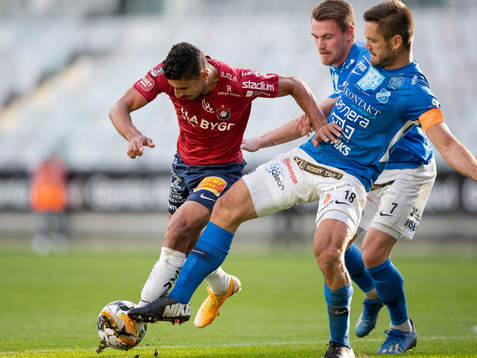 Norrbys Ivo Pekalski och Örgrytes Ailton Jose Almeida