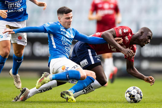 Norrbys Ezequiel Montagna tacklar Örgrytes Marokhy Ndione