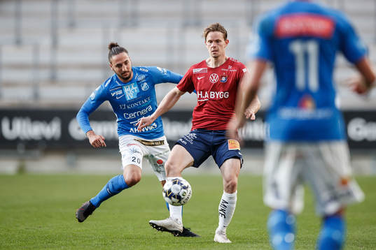 Norrbys Dijan Vukojevic och Örgrytes Anton Lans