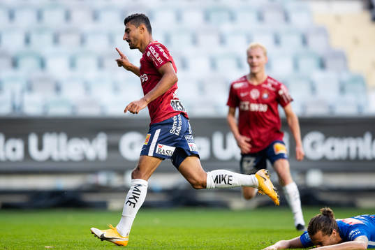 Örgrytes Ailton Jose Almeida jublar