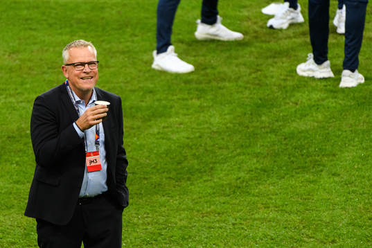 Head coach Janne Andersson of Sweden