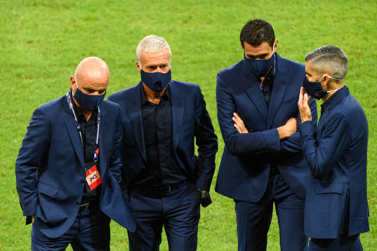 Head coach Didier Deschamps of France