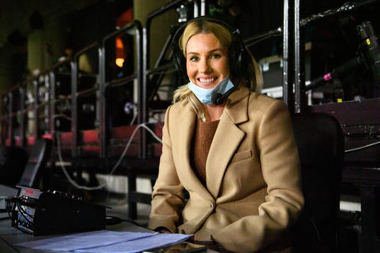 Hanna Marklund of Swedish broadcaster TV4