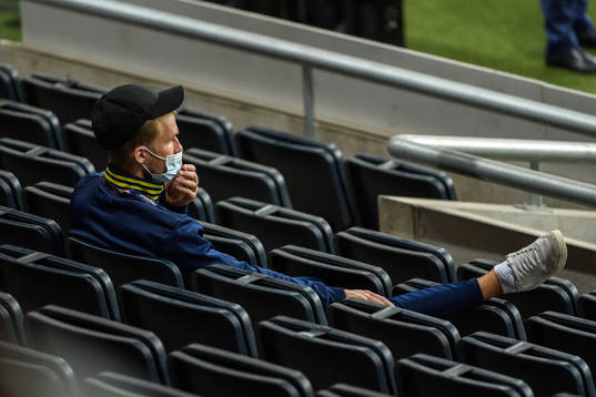 Sebastian Andersson of Sweden in the stands