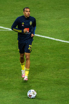 Robin Quaison of Sweden